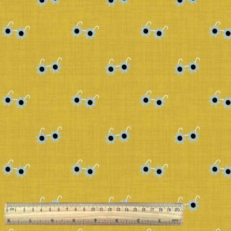 Punto estampado SUNNY Mostaza / Aventurine